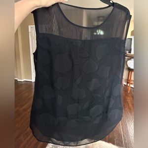 Ann Taylor black blouse, XS
